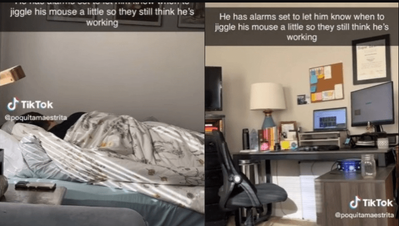 Ο «Βασιλιάς της τηλεργασίας»: Κοιμάται στη δουλειά και βάζει ξυπνητήρι μόνο για να κουνάει το ποντίκι