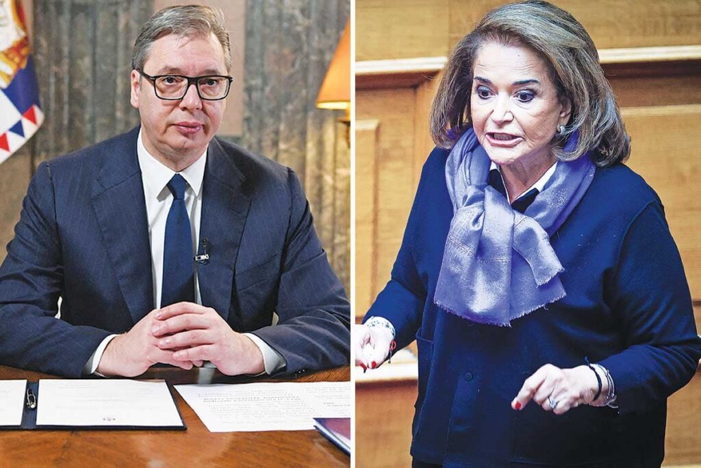 Ο Τσίπρας με τη Μπακογιάννη στο Κόσοβο... 1 bakogianni vucic