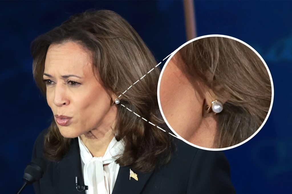 Σκουλαρίκια-Bluetooth φορούσε η Kamala στο debate;