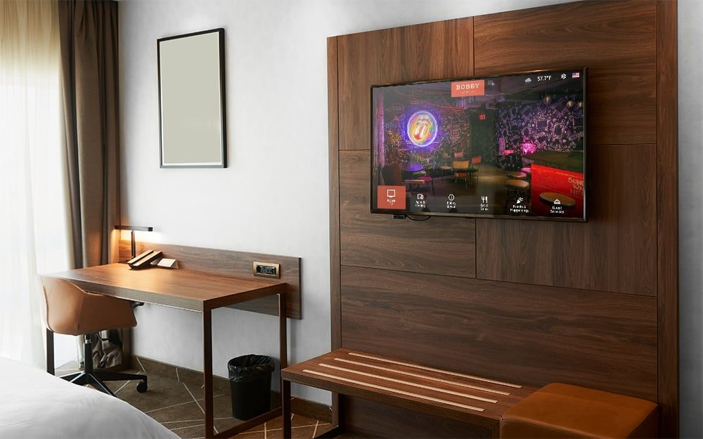 Hotel Room TV