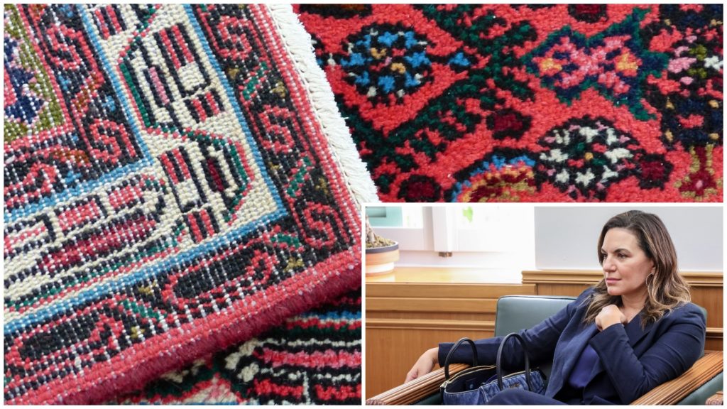 Ζήτω τα κορόιδα: Λεφτά υπάρχουν για χαλιά της Μοιραράκη…