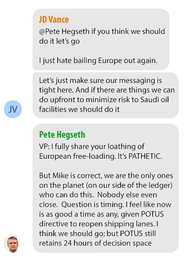 ipa minymata jd vance pete hegseth