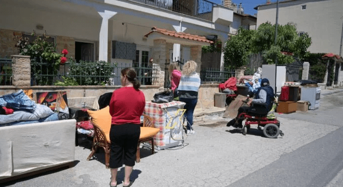 φλογητα εξωση