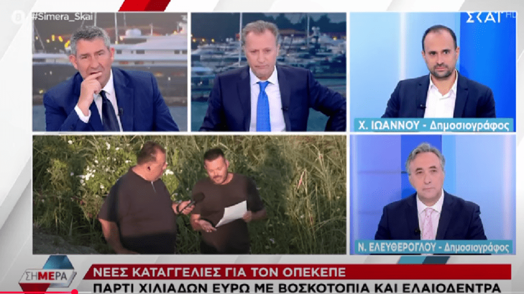 (βίντεο) Καταγγελία αγρότη: Σύζυγος πρώην αντιπροέδρου του ΟΠΕΚΕΠΕ τσέπωσε πάνω από 500.000 ευρώ για ελιές μέσα σε αεροδρόμιο!!