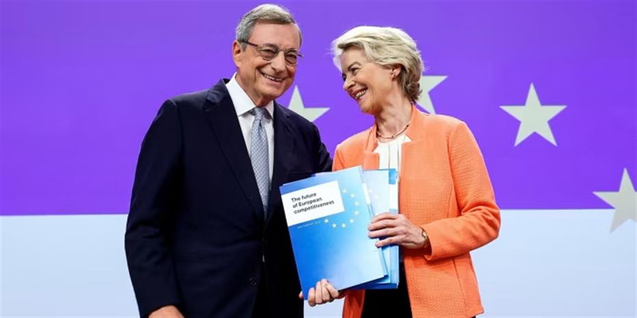 Ούρσουλα εναντίον Ντράγκι και στη μέση το… Eurogroup!
