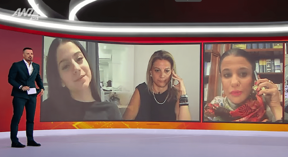 Τέμπη: Μαρία Καρυστιανού και Μαρία Γρατσία στον Πέτρο Κουσουλό(ΑΝΤ1).