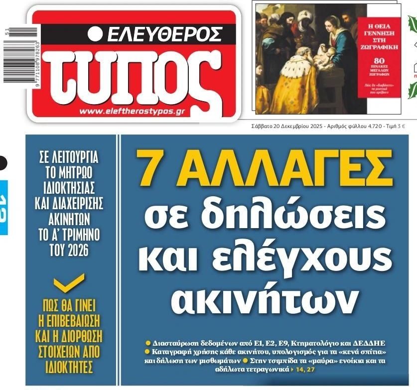 Θα συνεχιστεί το κλάμα για τους ιδιοκτήτες ακινήτων...