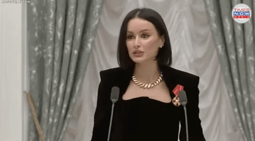 Βράβευση της Τινας Καντελάκη από τον πρόεδρο Πούτιν!