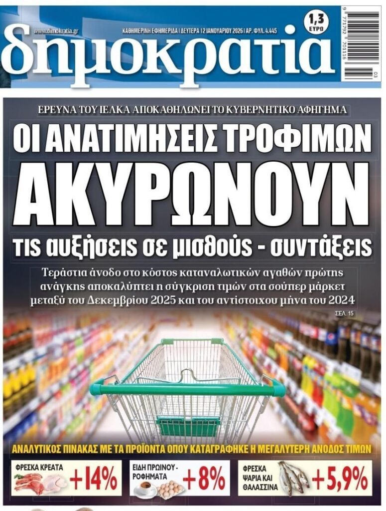 Ποιες αυξήσεις;; Η εξωφρενική ακρίβεια στα πάντα όλα πνίγουν τα νοικοκυριά!
