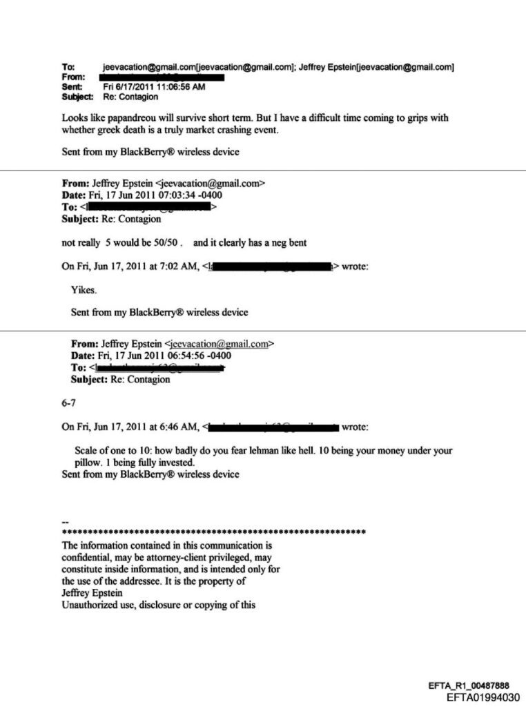 Τα αρχεία Έπσταϊν επιβεβαιώνουν πώς κατέστρεψαν την Ελλάδα....