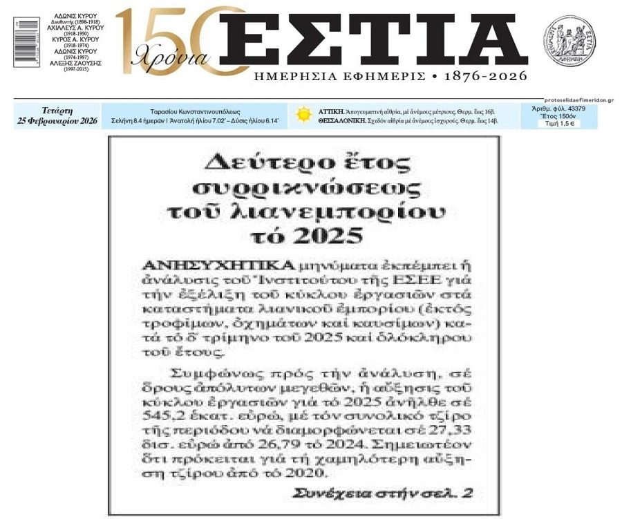 Βουλιάζει το λιανεμπόριο...Έρχονται νέα μαζικά λουκέτα!