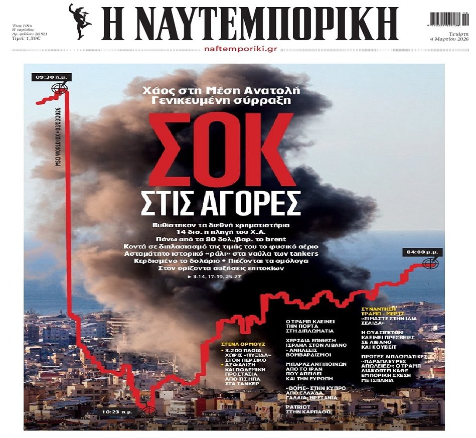 Σοκ στις αγορές και νέα ανατιμήσεις ενόψει…