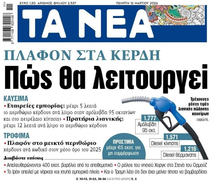 Πως θα λειτουργήσει το πλαφόν στο περιθώριο κέρδους σε καύσιμα-τρόφιμα και οι αντιδράσεις…