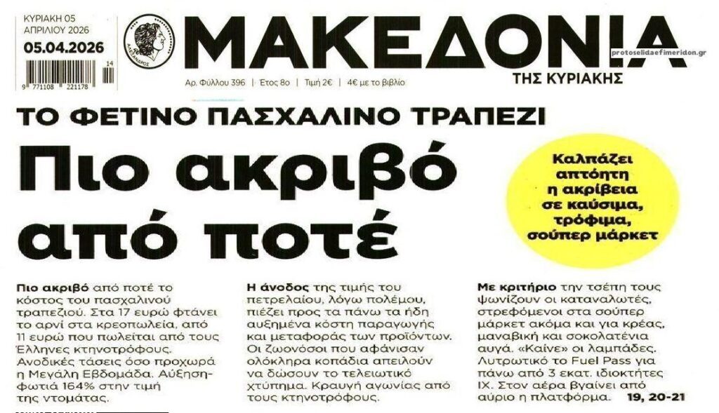 Το πιο ακριβό πασχαλινό τραπέζι ever…