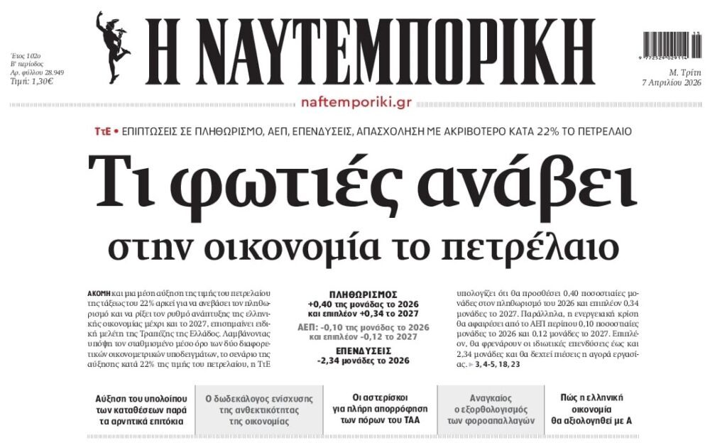 Οικονομικό σοκ διαρκείας…