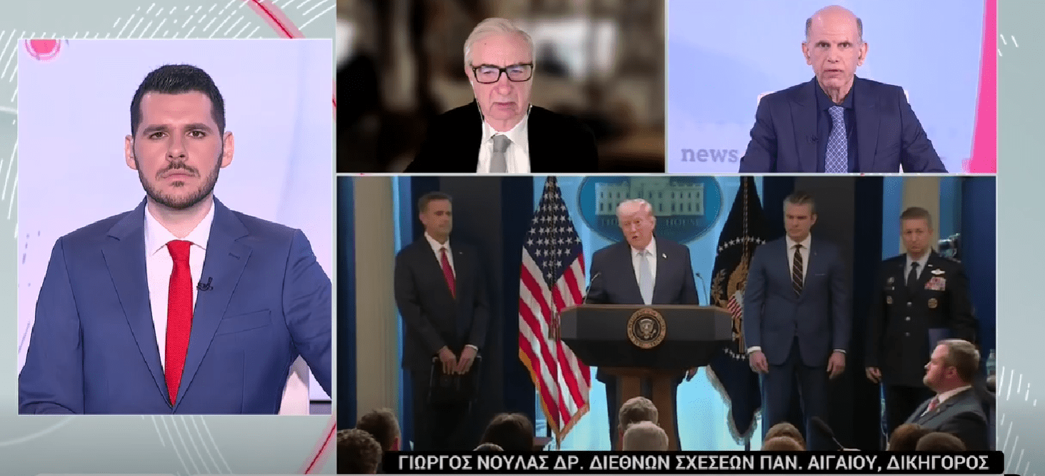 Γιώργος Νούλας για Ιράν: Όλα προσυμφωνημένα από ΗΠΑ-Ρωσία, που βγάζουν και τα περισσότερα χρήματα από την κερδοσκοπία στο πετρέλαιο!