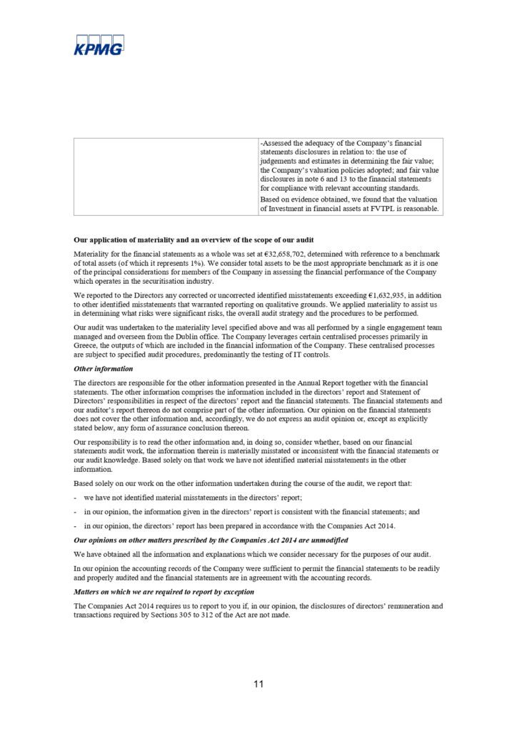 ΠΑΡΑΡΤΗΜΑ Γ Frontier Issuer DAC Annual Report and Audited Financial Statements 31.12.2021.pdf page 0013