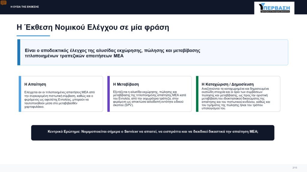 Νομικός Έλεγχος Δανείων στο Ενεχυροφυλακείο+Έκθεση Ελέγχου 2 2026 ΥΠΕΡΒΑΣΗ ΕΚΘΕΣΗ ΝΟΜΙΚΟΥ ΕΛΕΓΧΟΥ PDF page 0002
