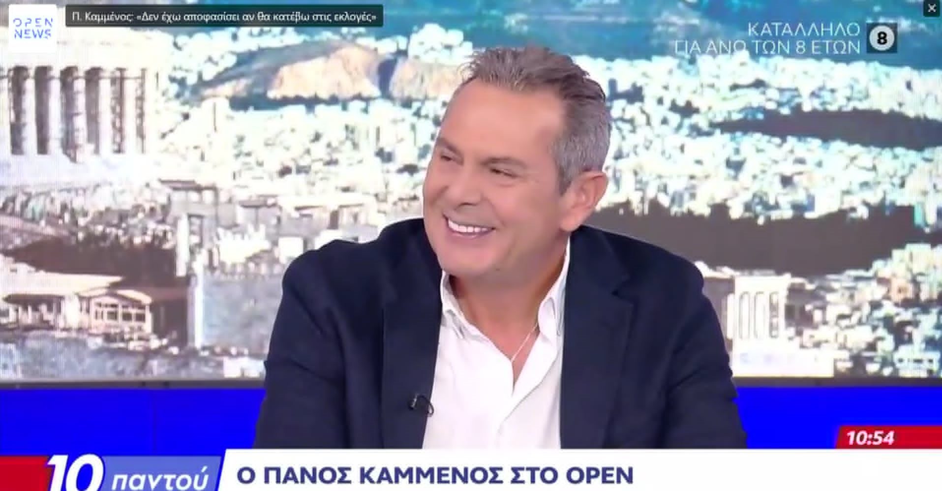 Ο Πάνος Καμμένος αφήνει ανοιχτό το ενδεχόμενο να κατέβει στις δεύτερες εκλογές