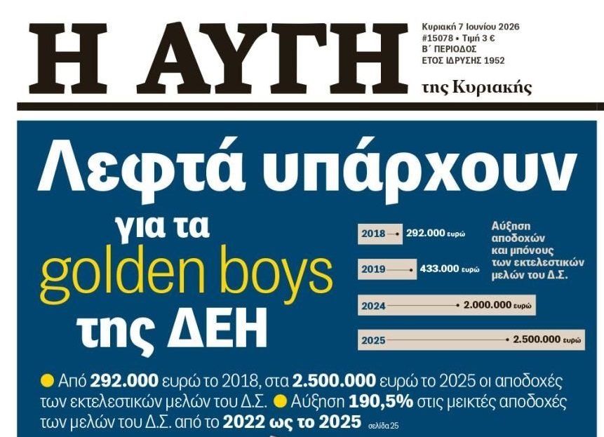 Πάρτι στη ΔΕΗ…