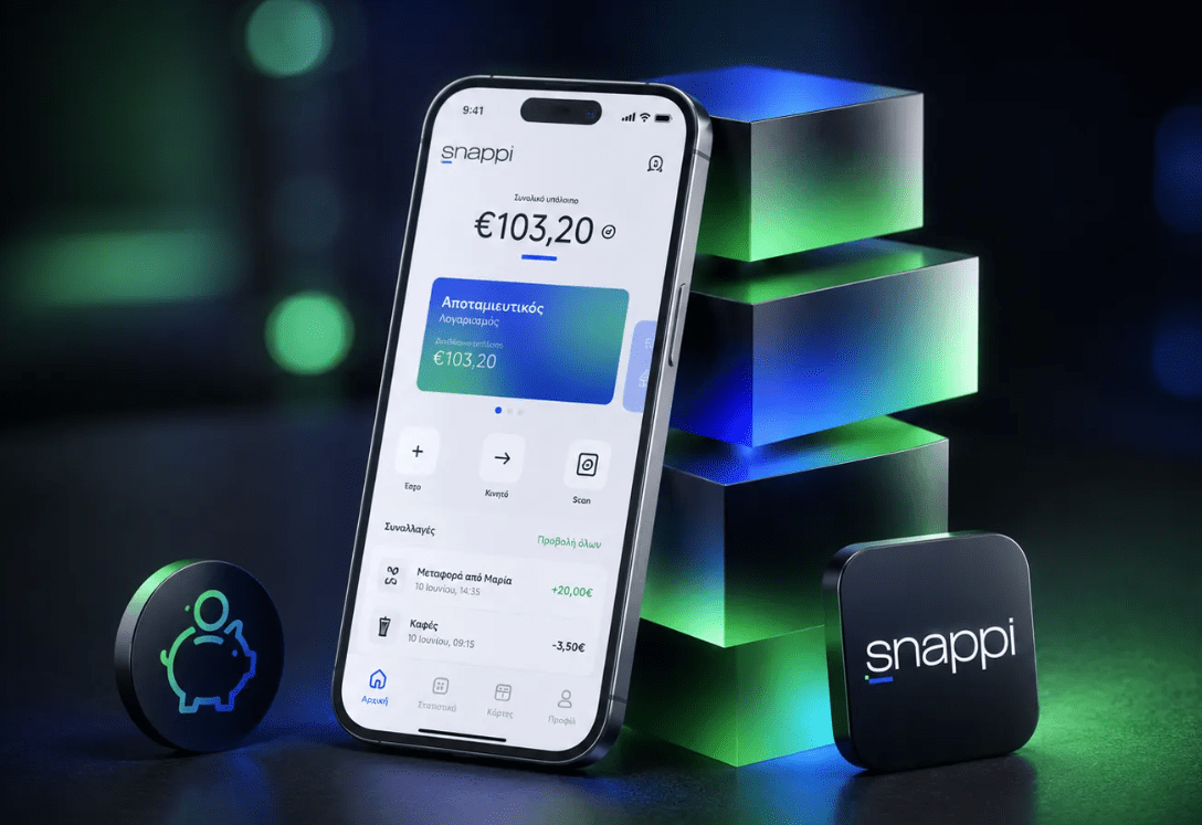 Snappi: Κλιμακωτή απόδοση έως 2,25% στους νέους αποταμιευτικούς λογαριασμούς