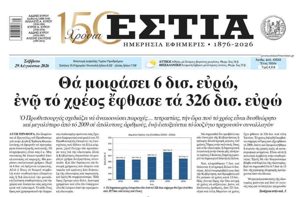 “Μύρισαν” εκλογές: Προεκλογικές υποσχέσεις για παροχές και ο “λογαριασμός” στα…κορόιδα!
