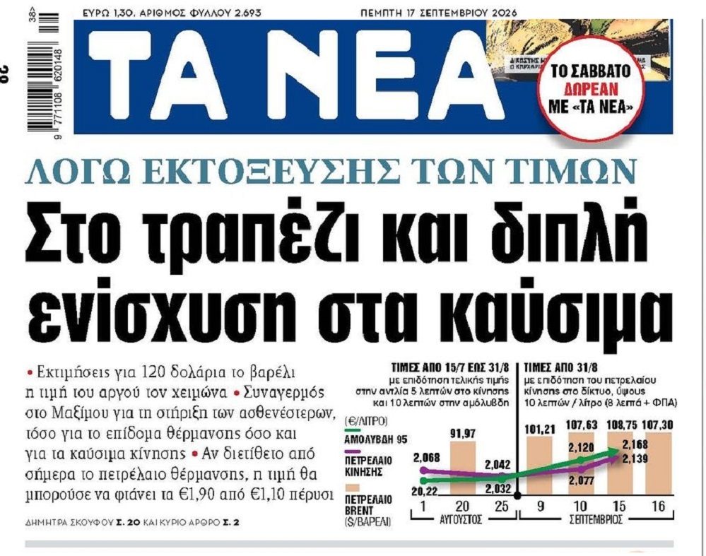 Ενεργειακή θηλιά έτοιμη να πνίξει τους Έλληνες!